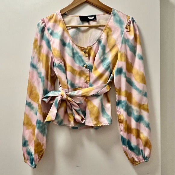 Kendall + Kylie long sleeve blouse - Picture 1 of 2